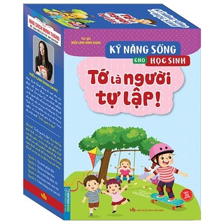 Sách - Combo hộp kỹ năng sống cho học sinh - Tớ là người tự lập