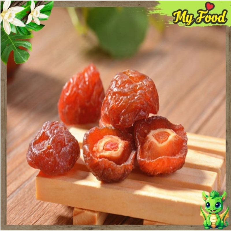 500G MỨT ĐÀO BỔ ĐÔI