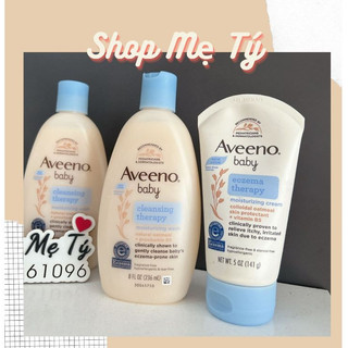 Sữa tắm chàm Aveeno / Kem dưỡng da chàm Aveeno Baby Eczema cho bé từ sơ sinh 0M+
