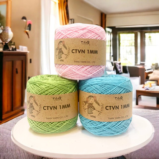 Len sợi cotton việt nam. ctvn 1mm