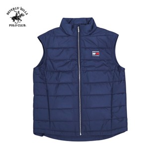 Beverly Hills Polo Club-Áo Jacket Áo Gile Nam Regular Fit Navy Trơn-GMRSW23V025
