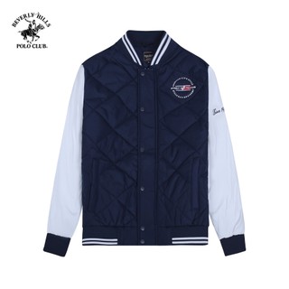 Beverly Hills Polo Club-Áo Jacket 2 Lớp Nam Regular Fit Đen Trơn-JMRLW23V027