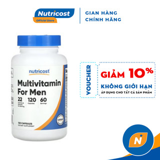 Viên Uống Bổ Sung Vitamin Và Khoáng Chất Dành Cho Nam Giới Nutricost Multivitamin For Men