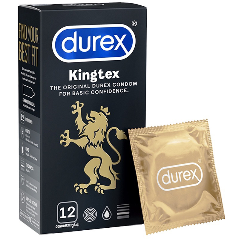 Bao cao su Durex Kingtex ôm sát