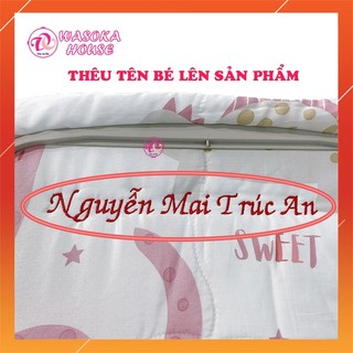 Thêu tên lên sản phẩm, không bao gồm sản phẩm