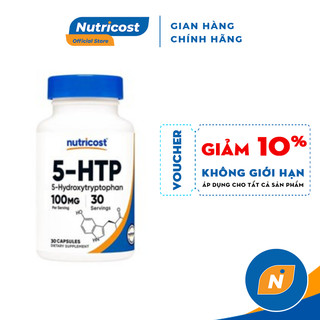 Thực Phẩm Bổ Sung Hỗ Trợ Giấc Ngủ Nutricost 5 HTP 100Mg
