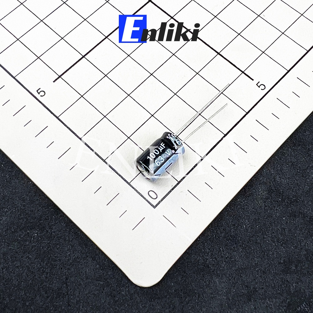 Combo 2 Chiếc Tụ Hóa 100uF 63V (8x12mm)