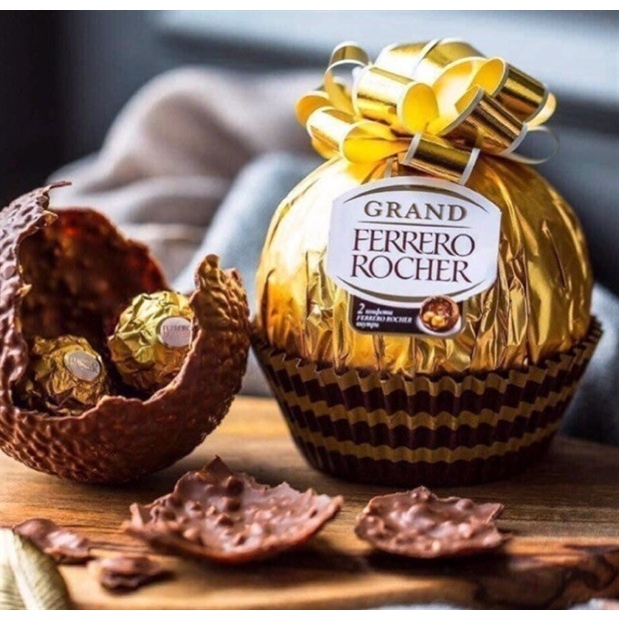 🍫🎀 SOCCOLA CẦU NƠ FERRERO ROCHER 125G 🎀🍫