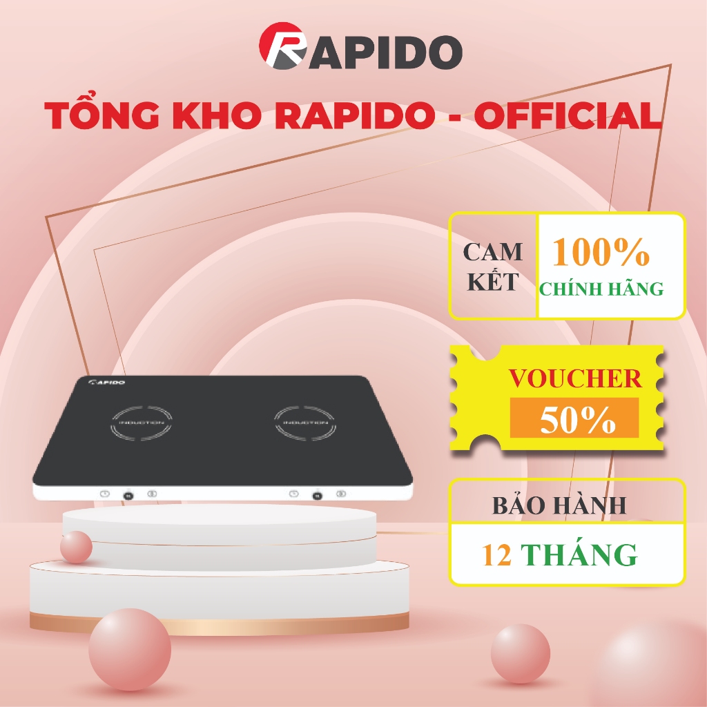 Bếp từ dương Rapido RI3000KP