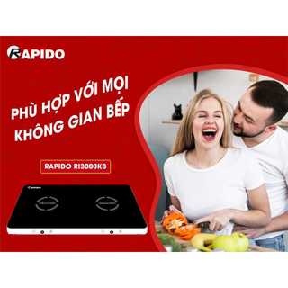 Bếp từ dương Rapido RI3000KP