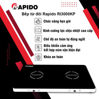 Bếp từ dương Rapido RI3000KP