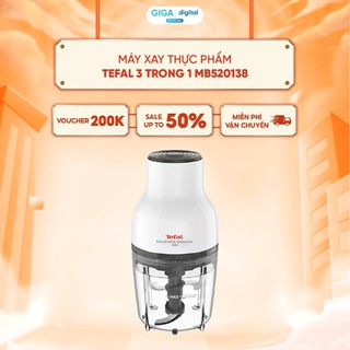 Máy xay thịt Tefal MB520138 - Công suất 300W xay nhuyễn thực phẩm - BH 12 Tháng