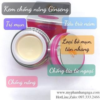 KEM DƯỠNG TRẮNG DA , MỜ NÁM GINSENG NHÂN SÂM