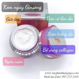KEM DƯỠNG TRẮNG DA , MỜ NÁM GINSENG NHÂN SÂM