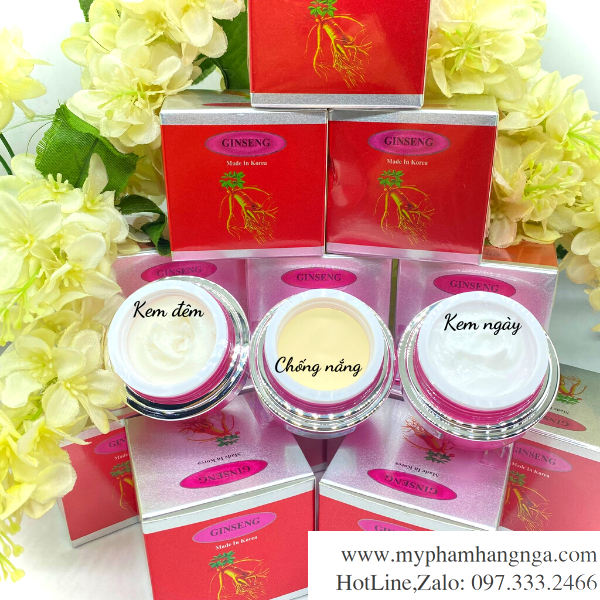 KEM DƯỠNG TRẮNG DA , MỜ NÁM GINSENG NHÂN SÂM