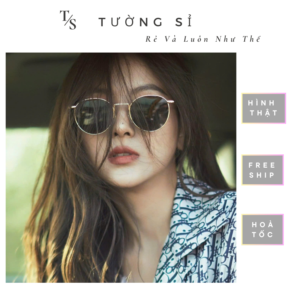 K57 Kính Mát Gọng Tròn Hotrend - Kính Thời Trang Phù Hợp Mọi Gương Mặt