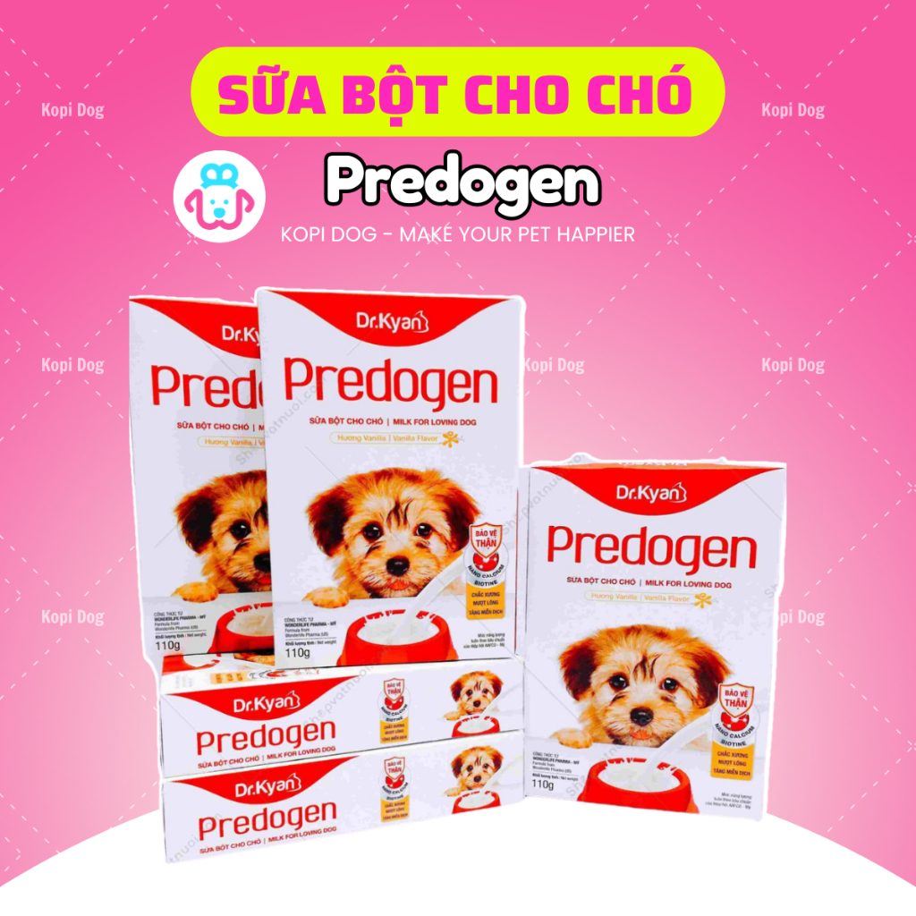 Sữa bột DR KYAN PREDOGEN cho chó con và chó mang thai