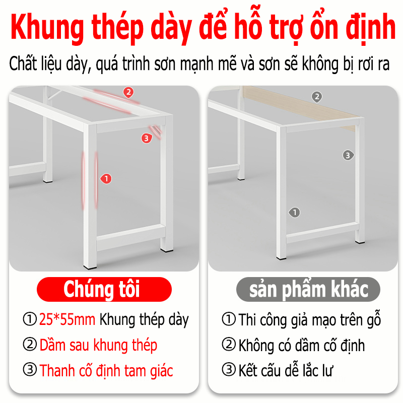 Bàn học hai tầng máy tính bàn viết thiết kế cuộc sống | BigBuy360 - bigbuy360.vn