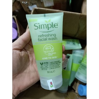 Sữa Rửa Mặt Sáng Da SIM.P.L.E 150ML - Mẫu Mới