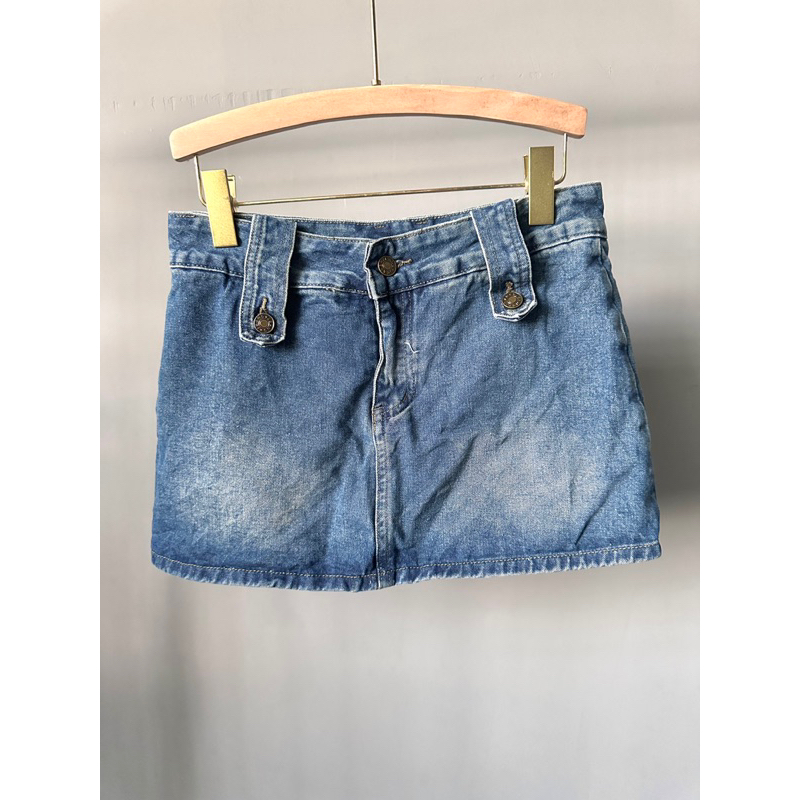 Quần váy jean y2k 2hand nhật