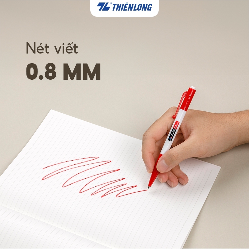 Combo Bút bi Thiên Long TL-08 xanh