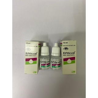 Nước Muối Sinh Lý Efticol 0,9 % chai 10ml (lốc 10 chai)