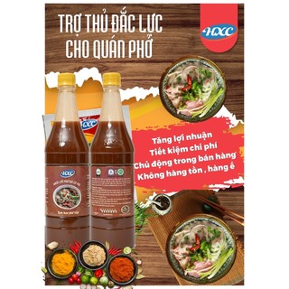 Nước Cốt Phở Bò Đóng Chai HXC