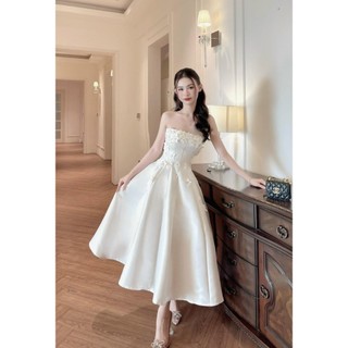 ĐẦM BODY TAY PHỒNG KẾT PALE