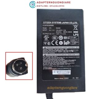 Adapter nguồn máy in Bill 24V 2.5A chân 3 pin chính hãng