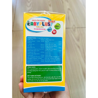 Siro ăn ngon babyplus cho bé