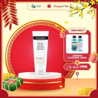 Sữa Rửa Mặt Neutrogena Deep Clean Foaming Cleanser 100ml Làm Sạch Sâu & Kiểm Soát Nhờn - Kosmein