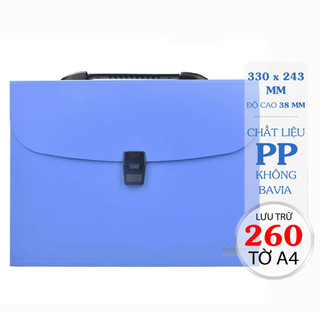 Cặp đựng hồ sơ 12 ngăn flexoffice fo-eb02 - cặp tài liệu 12 ngăn siêu bền thiên long flexoffice