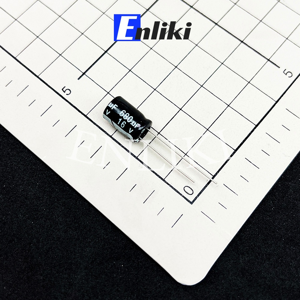 680uF 16V Tụ Hóa (8x12mm)
