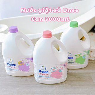 Nước giặt xả dnee cho bé an toàn cho da túi 1400m - chai 3000ml thái lan