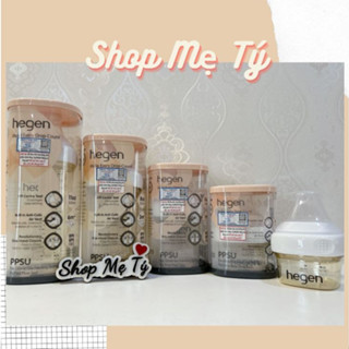 (FULLBOX) Bình sữa Hegen chính hãng Chống Sặc,Chống đầy hơi cho bé size 60ml 150ml 240ml 330ml