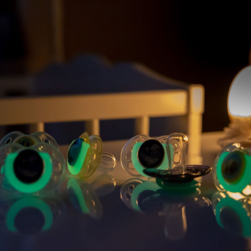 Ty Ngậm Dạ Quang Tommee Tippee Night Time, Cho Bé 0-6, 6-18, 18-36 Tháng