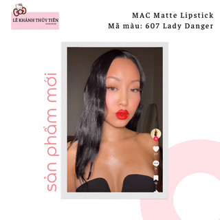 Son Mac Limited Valentine 2023 - màu Lady Danger đỏ cam
