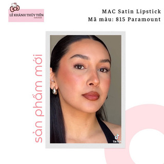 Son mac satin lipstick - màu 815 paramount