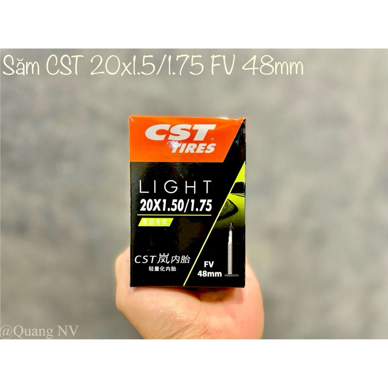Săm (ruột) xe đạp CST Light 20(406)x1.5/1.75 FV 48mm