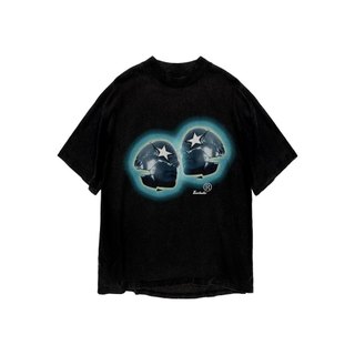 Áo thun in hình unisex nam nữ teeholic cotton cao cấp phong cách retro y2k màu đen trắng THS091223_82