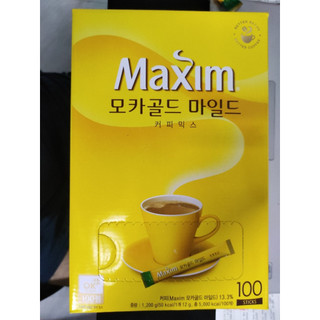Cà phê maxim hàn quốc mocha gold mild - 맥심 커피 모카골드 마일드
