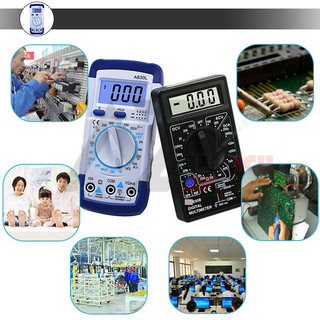 Gồm pin, đồng hồ đo điện dt 830b a380l nhỏ gọn, đồng hồ đo điện ampe, ampe kế vạn năng kỹ thuật số dt830b