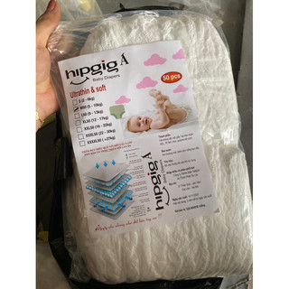 Combo 100 miếng bỉm quần HIPGIG A size 4XL mềm mỏng