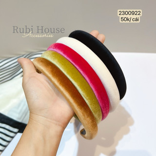Cài tóc nhung bảng 1,5cm