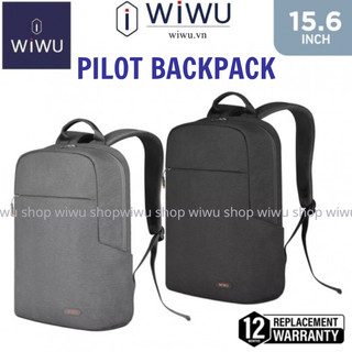 Balo cao cấp WIWU Pilot Backpack đựng phụ kiện chống thấm nước, chống sốc cho Laptop, Macbook 15.6 inch chính hãng