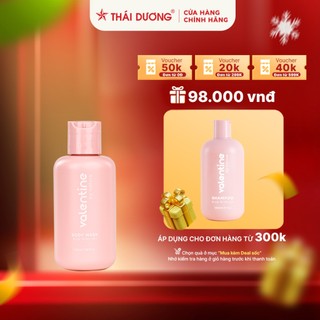 Sữa tắm Valentine gạo lứt cấp ẩm tức thì chai 100ml/ 500ml - Sao Thái Dương