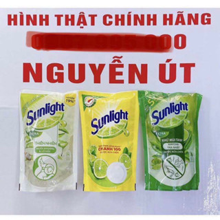  nước rửa chén sunlight túi 750g 