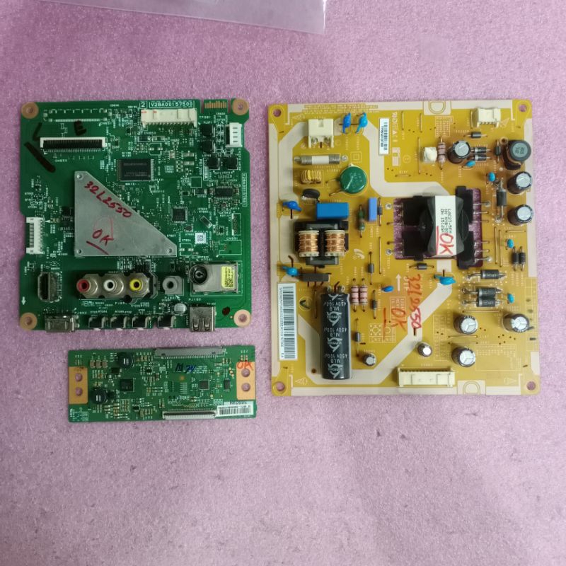 bo mạch tivi Toshiba 32L2550,bo xử lý, khiển, nguồn, main chính, chủ,bo tcon
