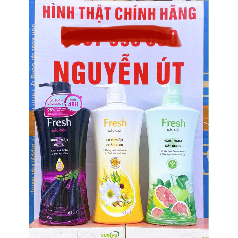 dầu gội fresh 650g
