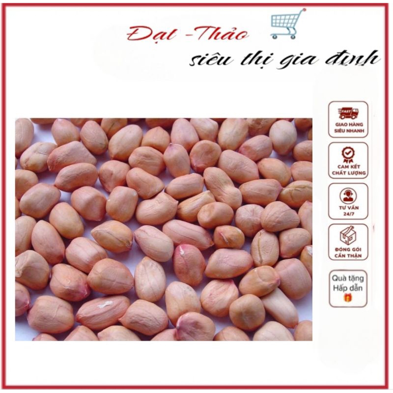 Lạc bóc máy túi 1kg(loại ngon)